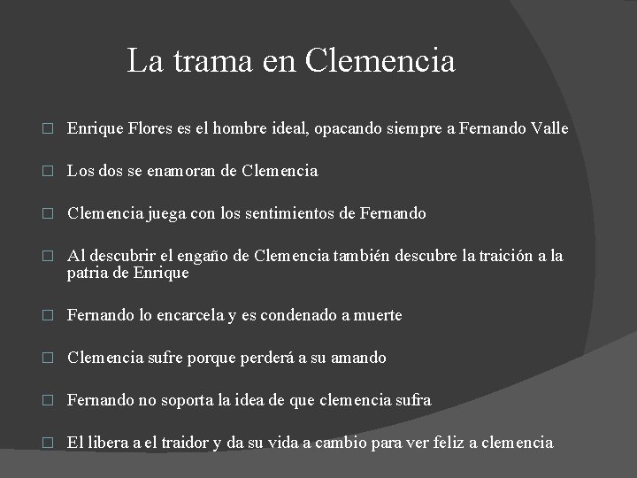 La trama en Clemencia � Enrique Flores es el hombre ideal, opacando siempre a La trama en Clemencia � Enrique Flores es el hombre ideal, opacando siempre a