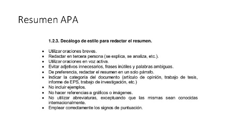 Resumen APA Resumen APA