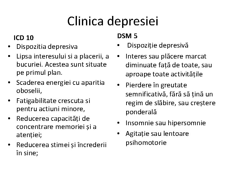 Depresie majoră: criterii DSM-V, simptome, cauze și tratament