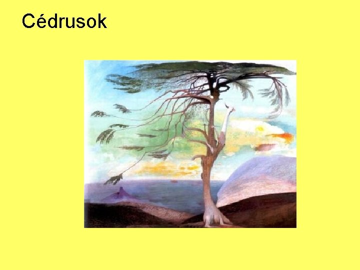 Cédrusok 