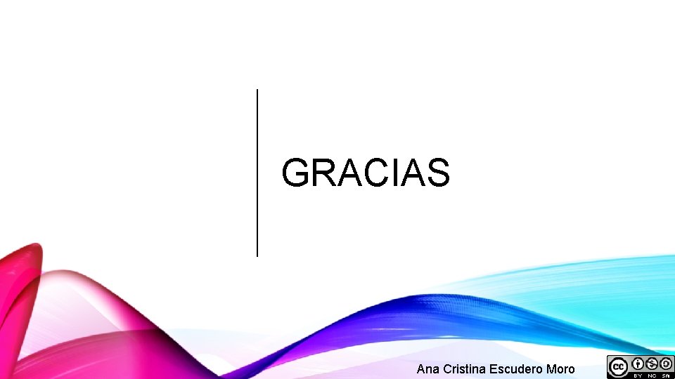GRACIAS Ana Cristina Escudero Moro GRACIAS Ana Cristina Escudero Moro