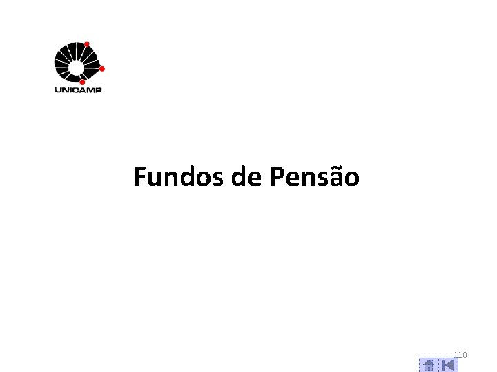 Fundos de Pensão 110 