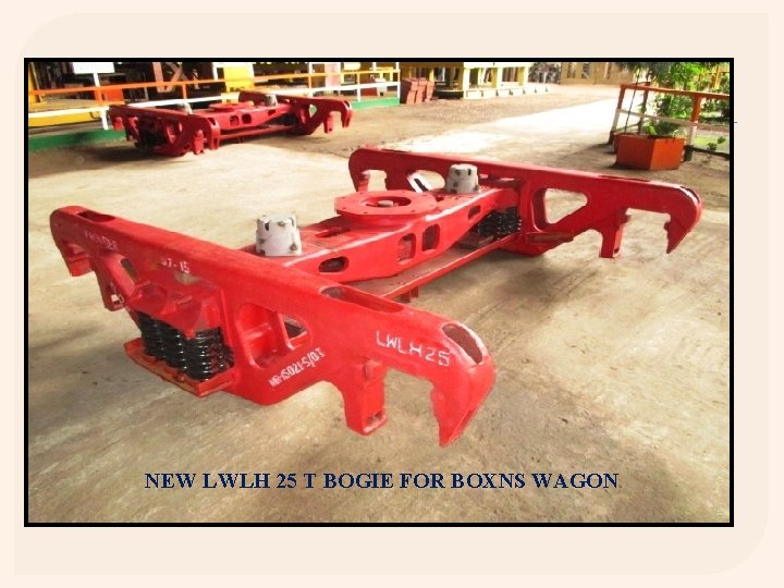 NEW LWLH 25 T BOGIE FOR BOXNS WAGON 