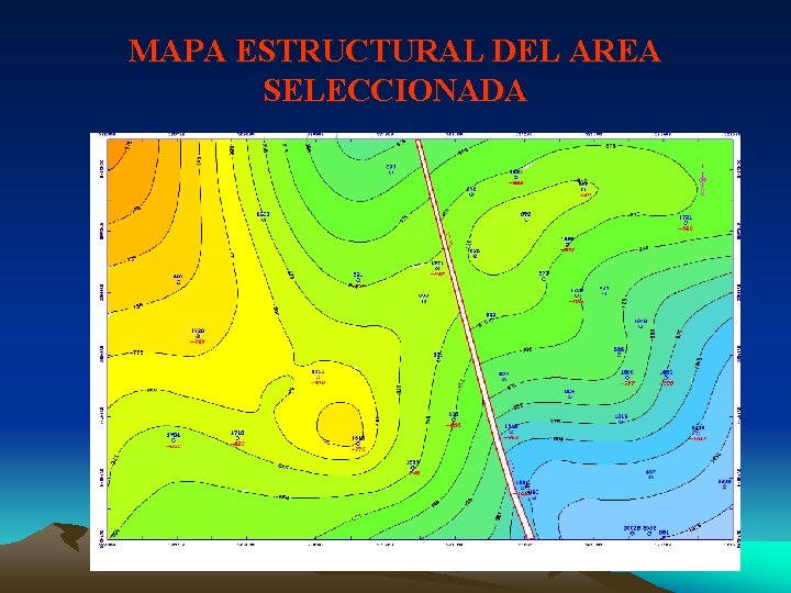 MAPA ESTRUCTURAL DEL AREA SELECCIONADA 