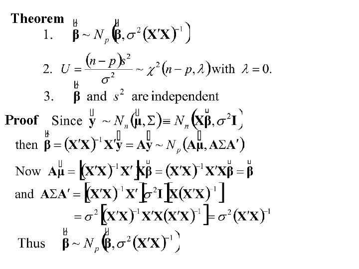 Theorem Proof 