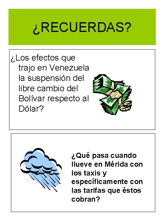 ¿RECUERDAS? ¿Los efectos que trajo en Venezuela la suspensión del libre cambio del Bolívar