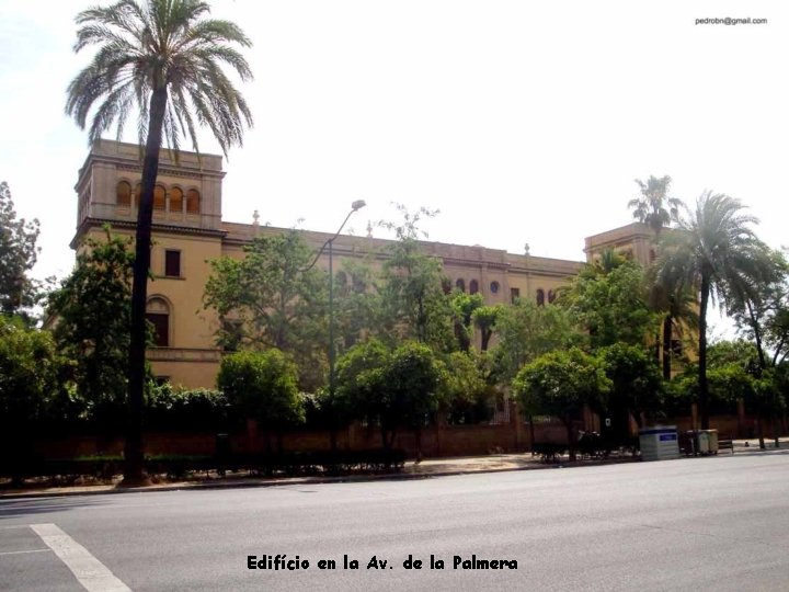 Edifício en la Av. de la Palmera 