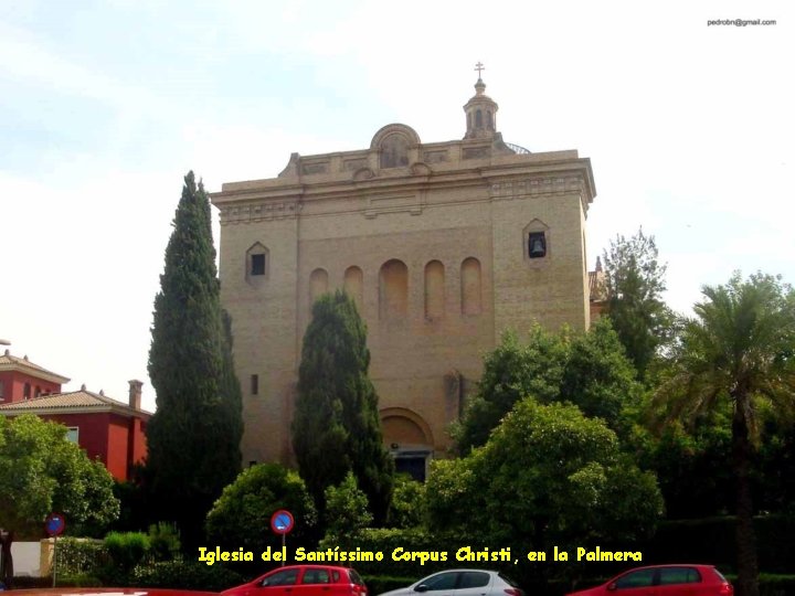 Iglesia del Santíssimo Corpus Christi, en la Palmera 