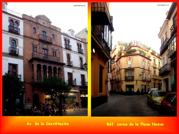 Av. de la Constitución Edf. cerca de la Plaza Nueva 