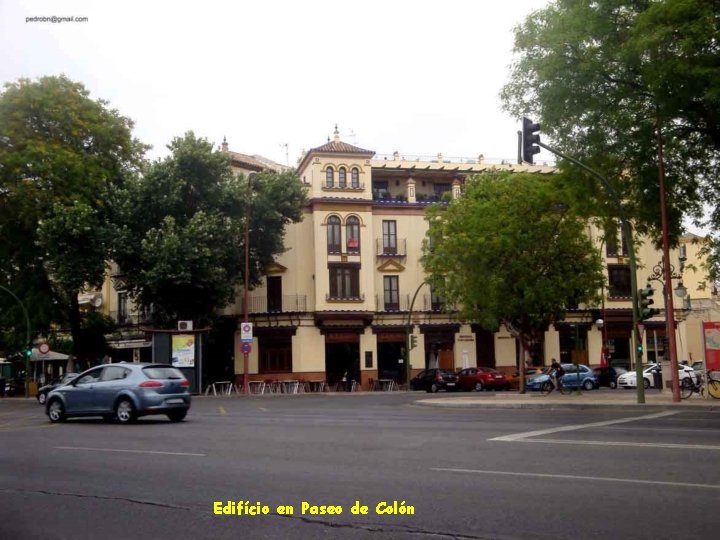 Edifício en Paseo de Colón 