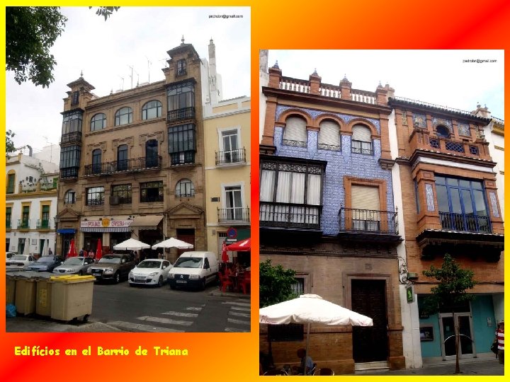 Edifícios en el Barrio de Triana 