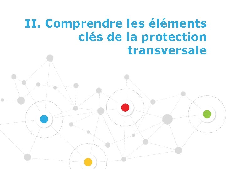  II. Comprendre les éléments clés de la protection transversale 