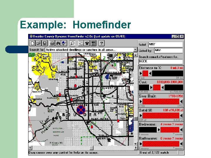 Example: Homefinder 