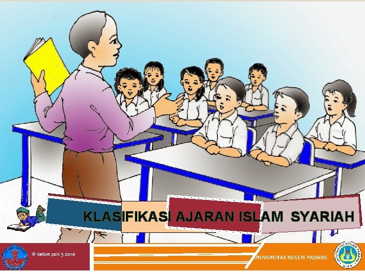 KLASIFIKASI AJARAN ISLAM SYARIAH © Kelompok 5 2016 UNIVERSITAS NEGERI PADANG 