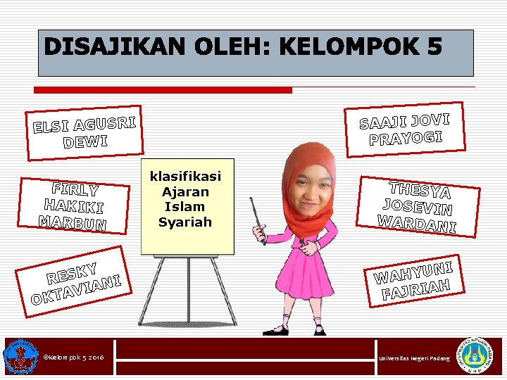 SAAJI JOVI PRAYOGI ELSI AGUSRI DEWI FIRLY HAKIKI MARBUN Y K S E R