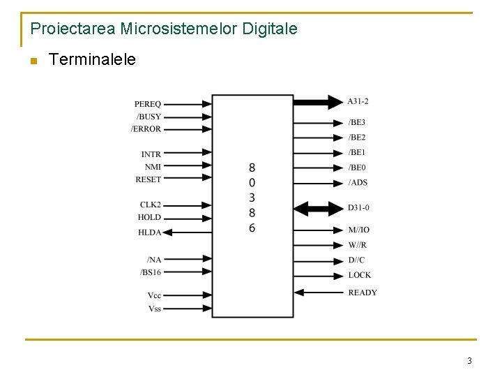 Proiectarea Microsistemelor Digitale n Terminalele 3 