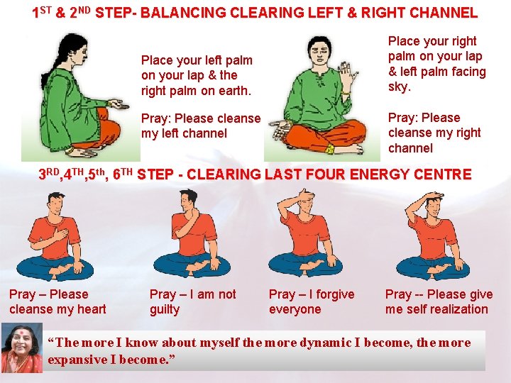 1 ST & 2 ND STEP- BALANCING CLEARING LEFT & RIGHT CHANNEL Place your