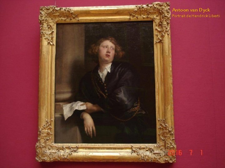 Antoon van Dyck Portrait de Hendrick Liberti 