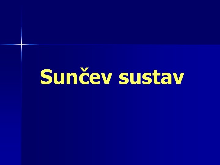 Sunčev sustav 