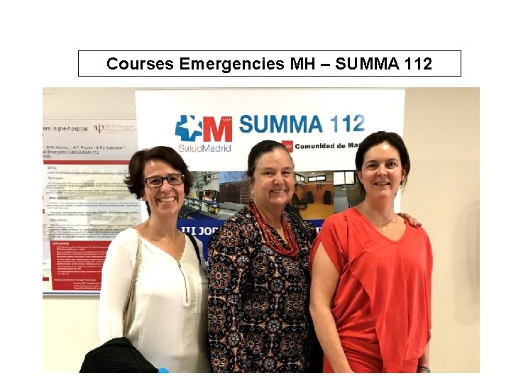 Courses Emergencies MH – SUMMA 112 