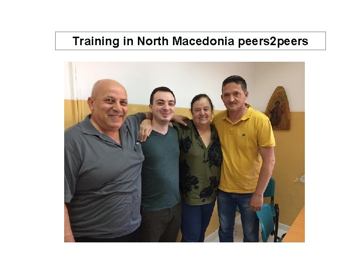  Training in North Macedonia peers 2 peers 