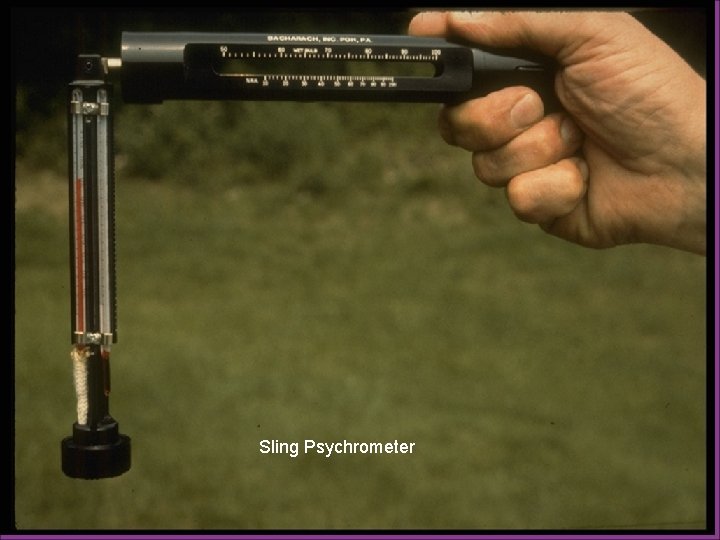 Sling Psychrometer Sling Psychrometer
