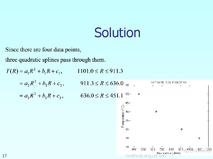 Solution 17 lmethods. eng. usf. edu http: //numerica 