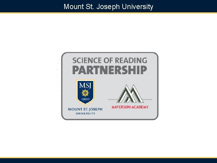 Mount St. Joseph University 