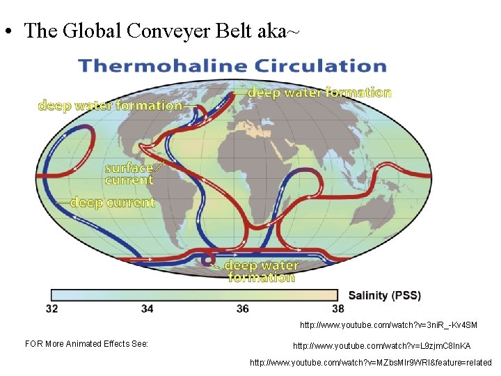  • The Global Conveyer Belt aka~ http: //www. youtube. com/watch? v=3 ni. R_-Kv