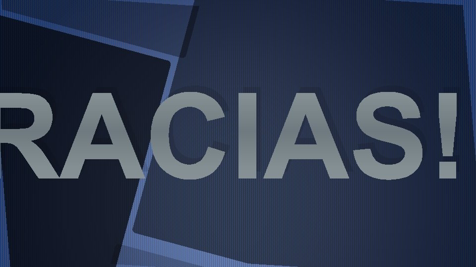 RACIAS!! 