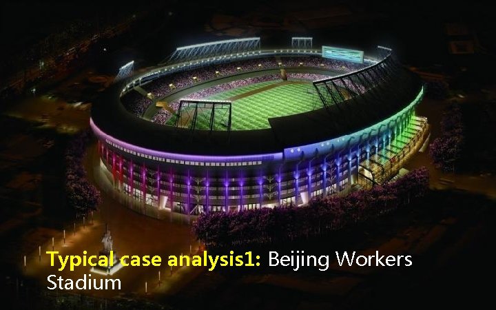 Typical case analysis 1: Beijing Workers Stadium HUAWEI TECHNOLOGIES CO. , LTD. Huawei Confidential