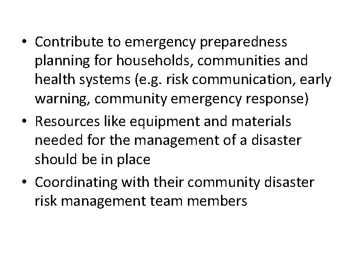 What are the roles and responsibilities of community health workers