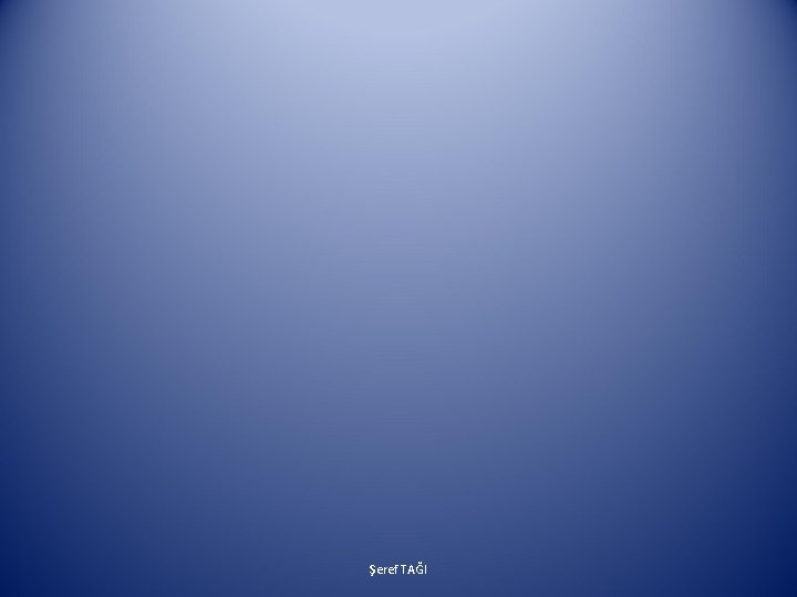 Şeref TAĞI 