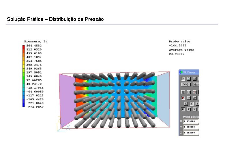 Solução Prática – Distribuição de Pressão 