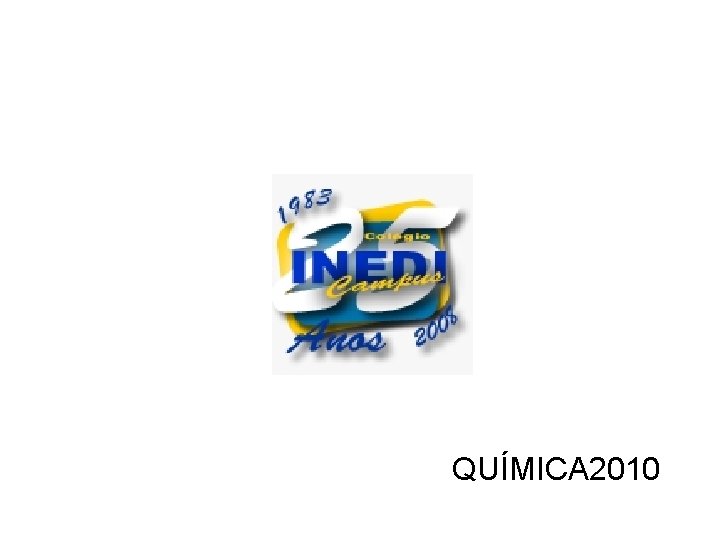 QUÍMICA 2010 