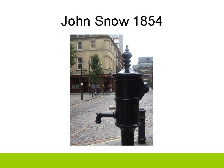 John Snow 1854 