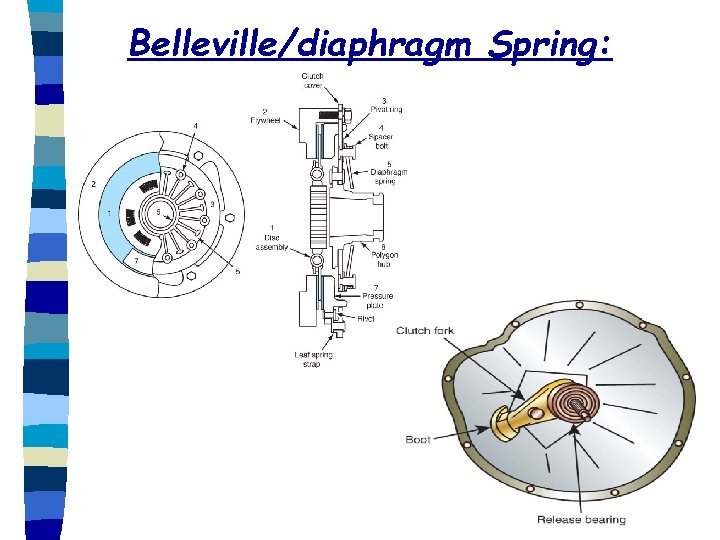 Belleville/diaphragm Spring: 