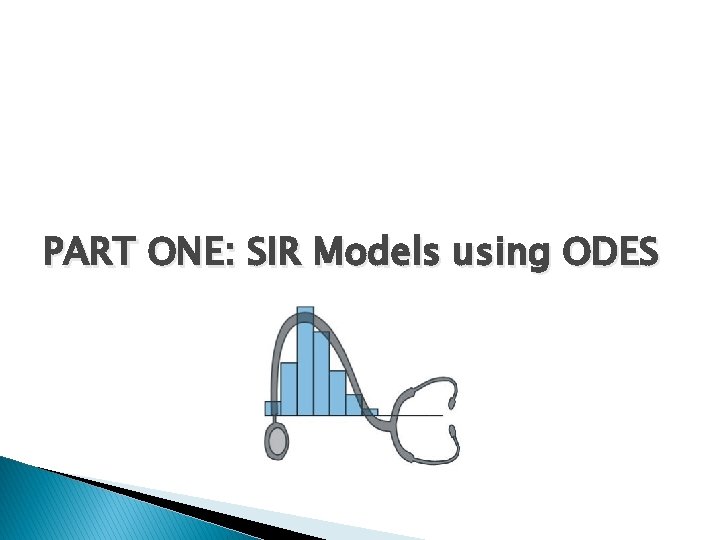 PART ONE: SIR Models using ODES 