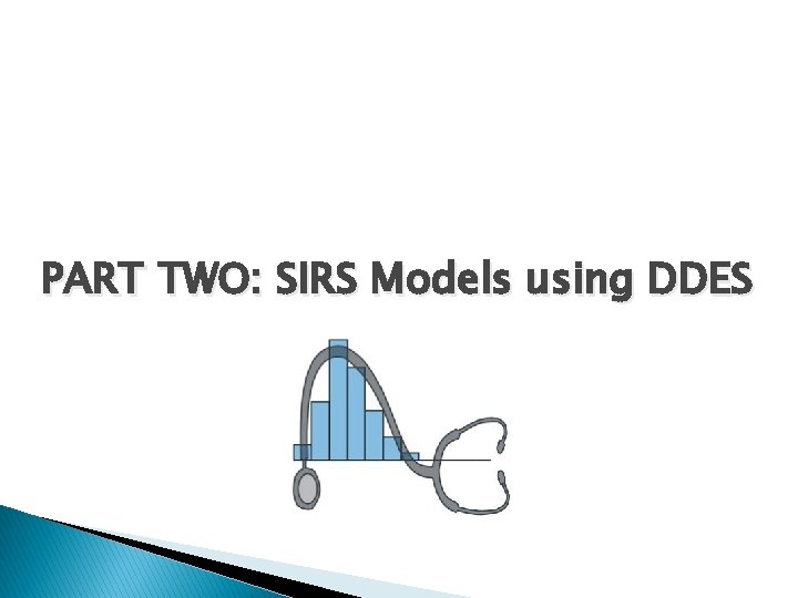 PART TWO: SIRS Models using DDES 