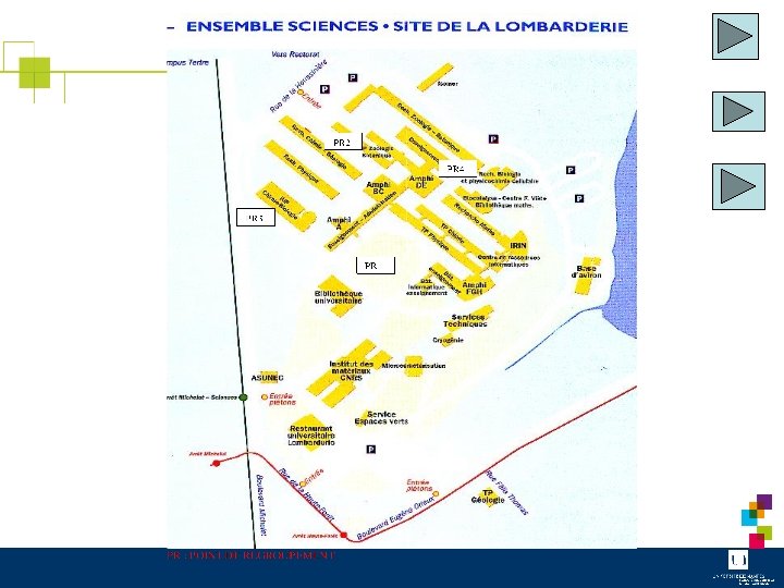 PLAN DE L ’U. F. R. SCIENCES 