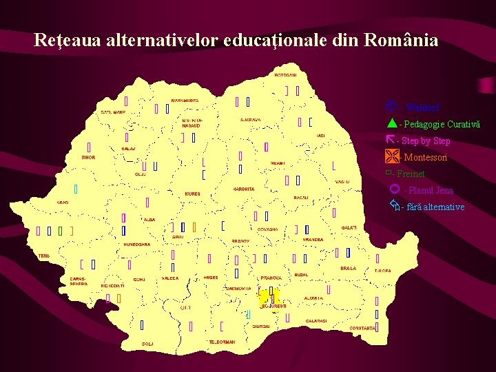 Reţeaua alternativelor educaţionale din România - Waldorf ▲- Pedagogie Curativă - Step by Step