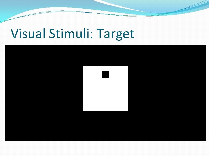 Visual Stimuli: Target 