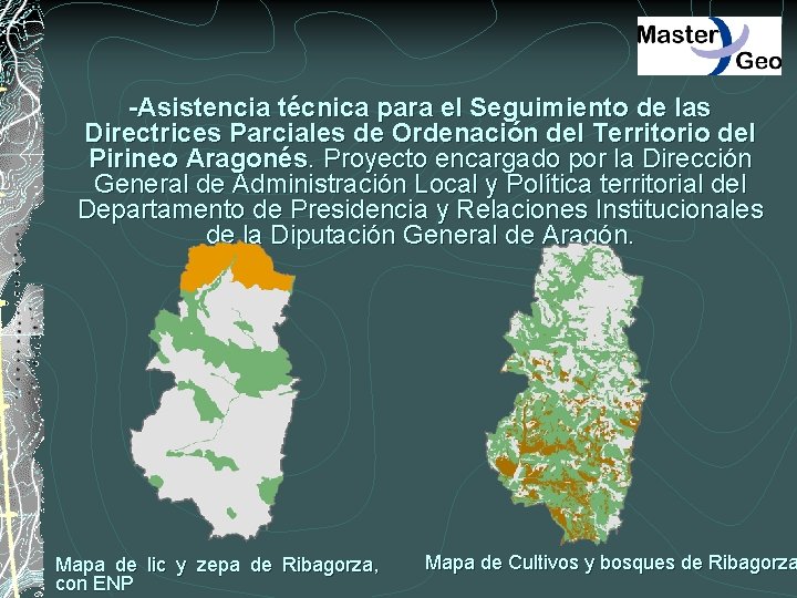 -Asistencia técnica para el Seguimiento de las Directrices Parciales de Ordenación del Territorio del