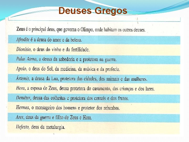 Deuses Gregos 