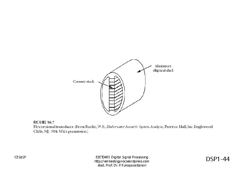 CESd. SP EEET 0485 Digital Signal Processing http: //embedsigproc. wordpress. com Asst. Prof. Dr. CESd. SP EEET 0485 Digital Signal Processing http: //embedsigproc. wordpress. com Asst. Prof. Dr.
