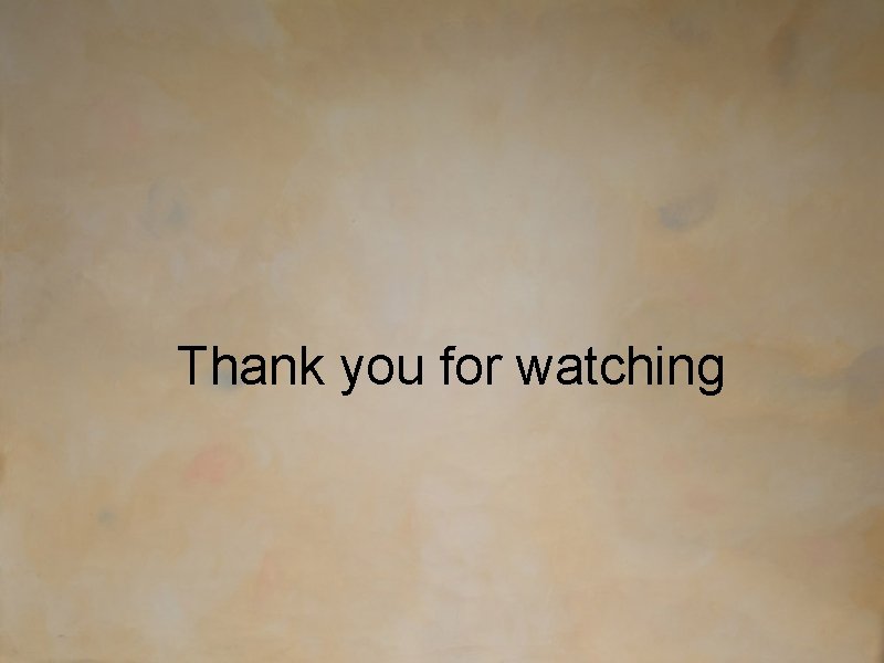 Thank you for watching 
