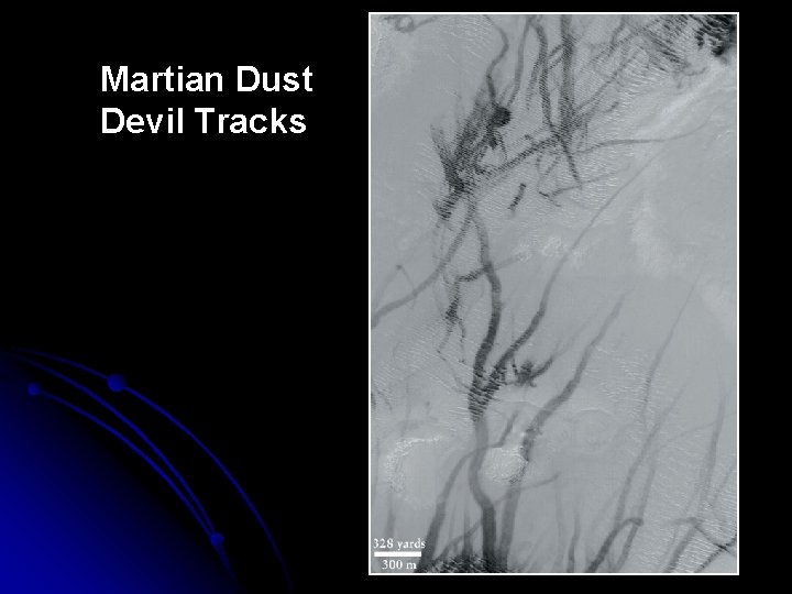 Martian Dust Devil Tracks 