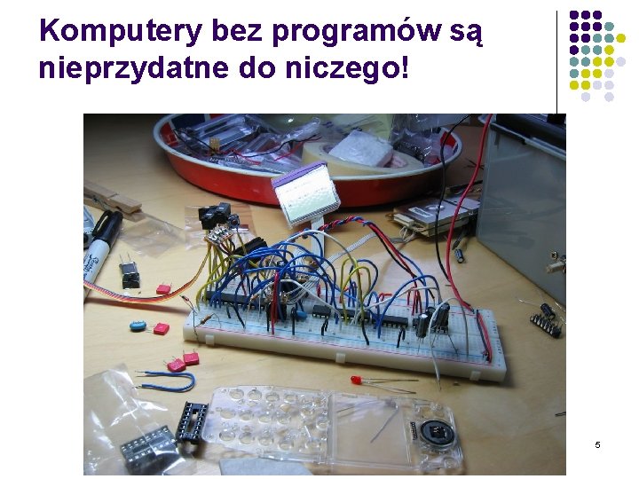 Komputery bez programów są nieprzydatne do niczego! 5 