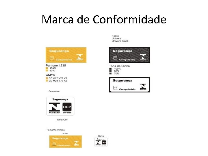 Marca de Conformidade 