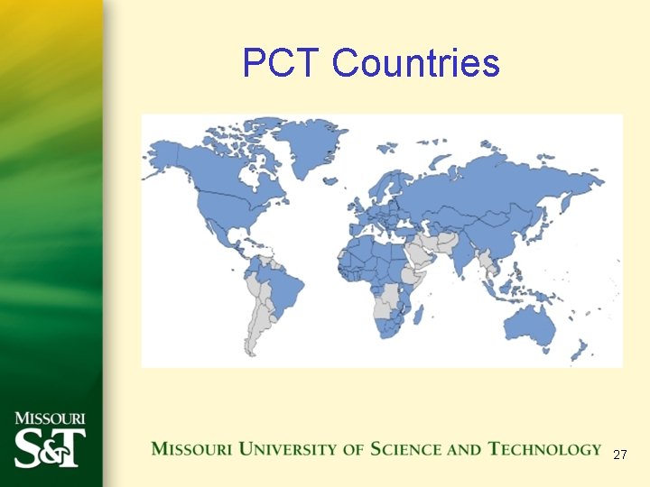 PCT Countries 27 